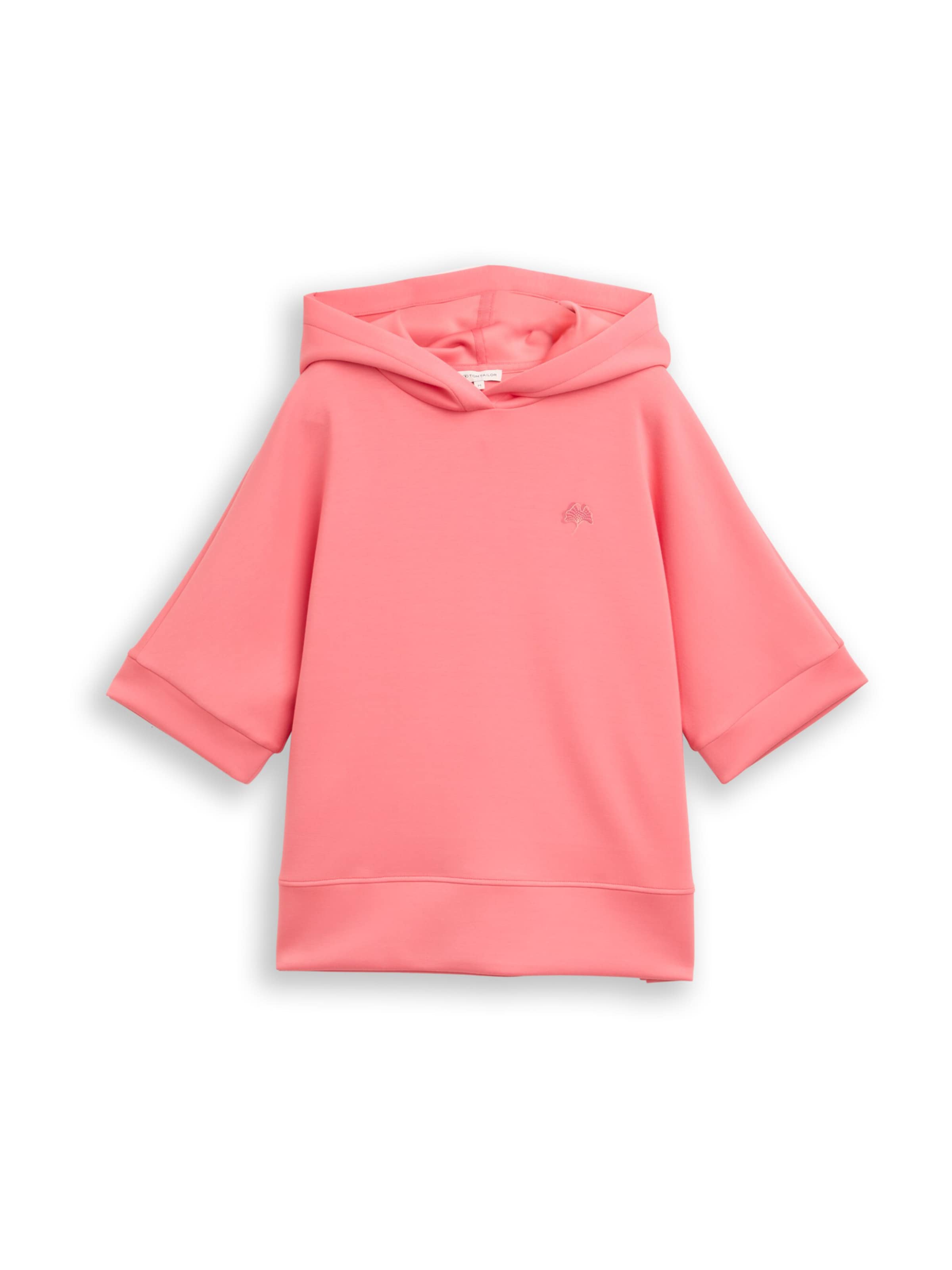 Sweat-shirt TOM TAILOR en rose : devant