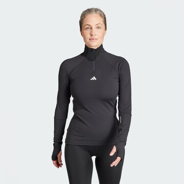 ADIDAS PERFORMANCE Funktionsshirt in Schwarz: predná strana