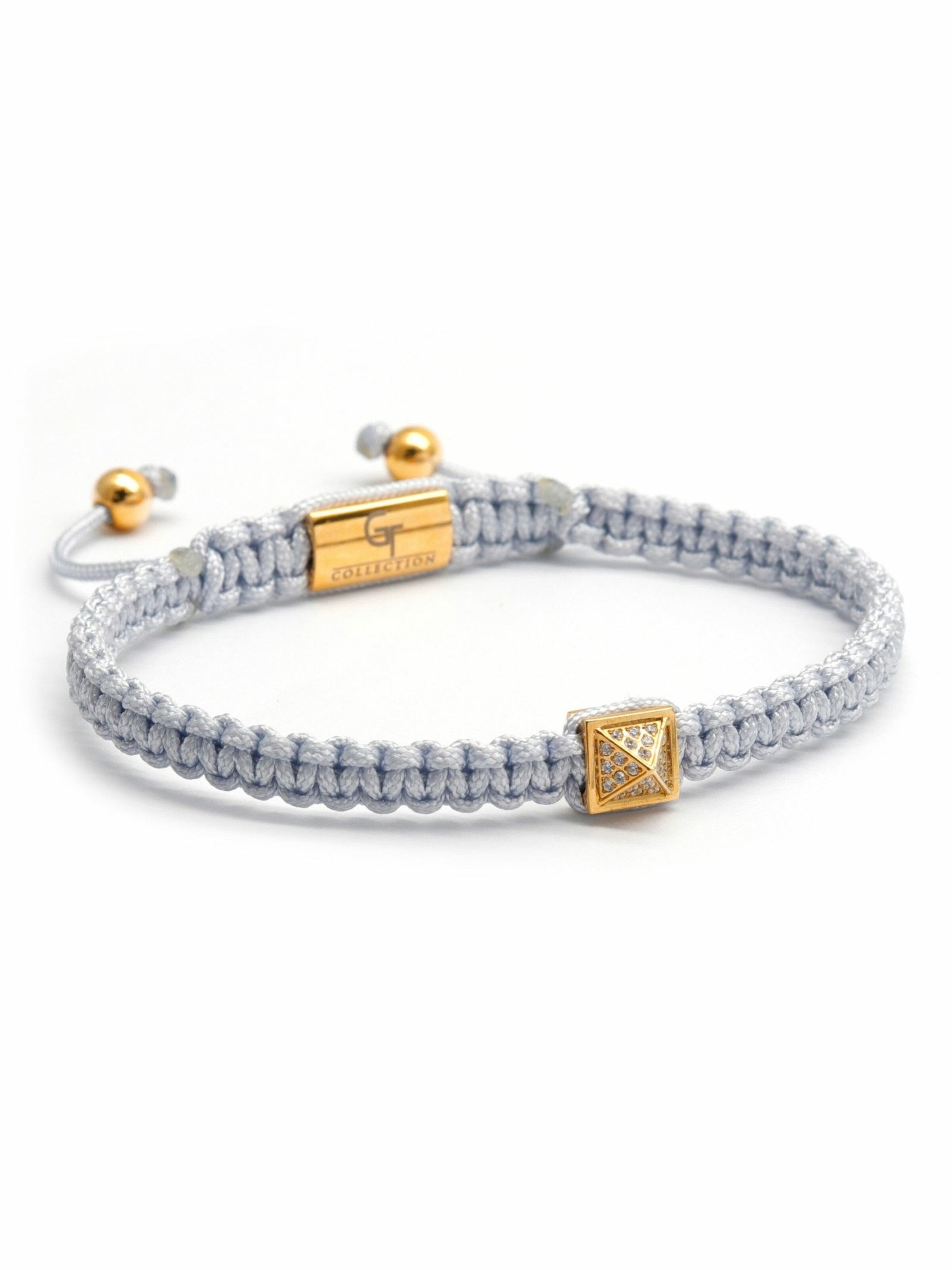 GT Collection Bracelet 'Pyramid-Bracelet' in White