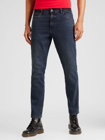 Coupe slim Jean 'LARSTON' WRANGLER en bleu : devant