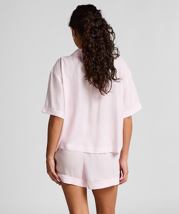 Hunkemöller Korte pyjama in Roze