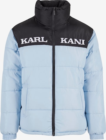 Veste d’hiver Karl Kani en bleu : devant