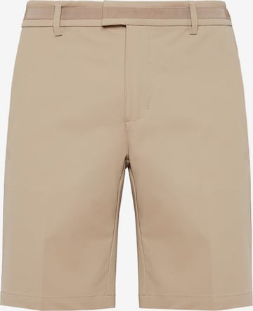 Boggi Milano - regular Pantalón chino en beige: frente