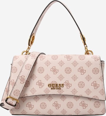 GUESS - Bolso de mano 'MASIE' en rosa: frente