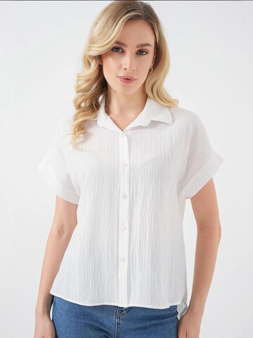 Camicia da donna di Bigdart in bianco: frontale