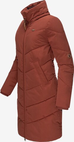 Ragwear Płaszcz zimowy 'Rebelka' w kolorze brązowy