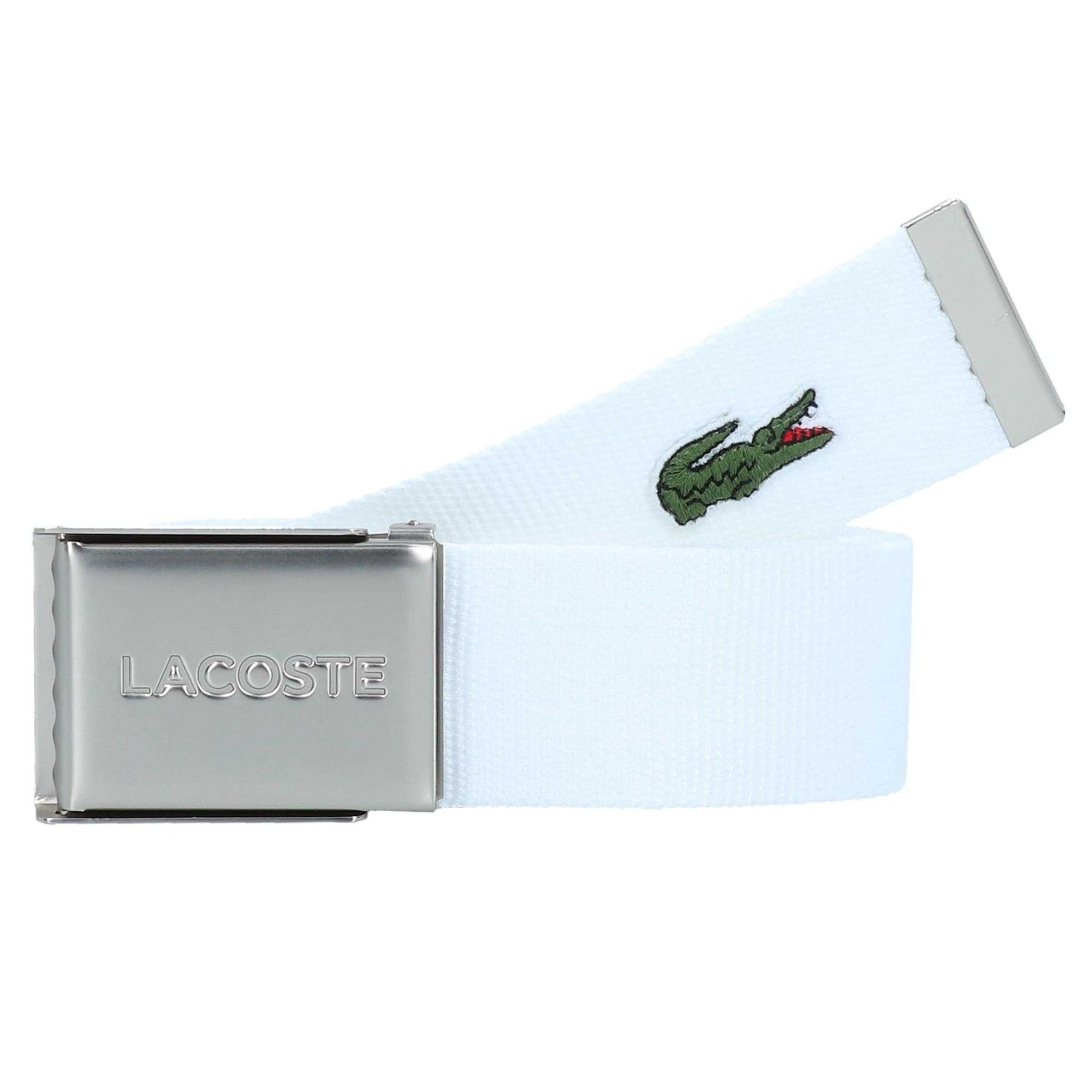 Ceinture LACOSTE en blanc