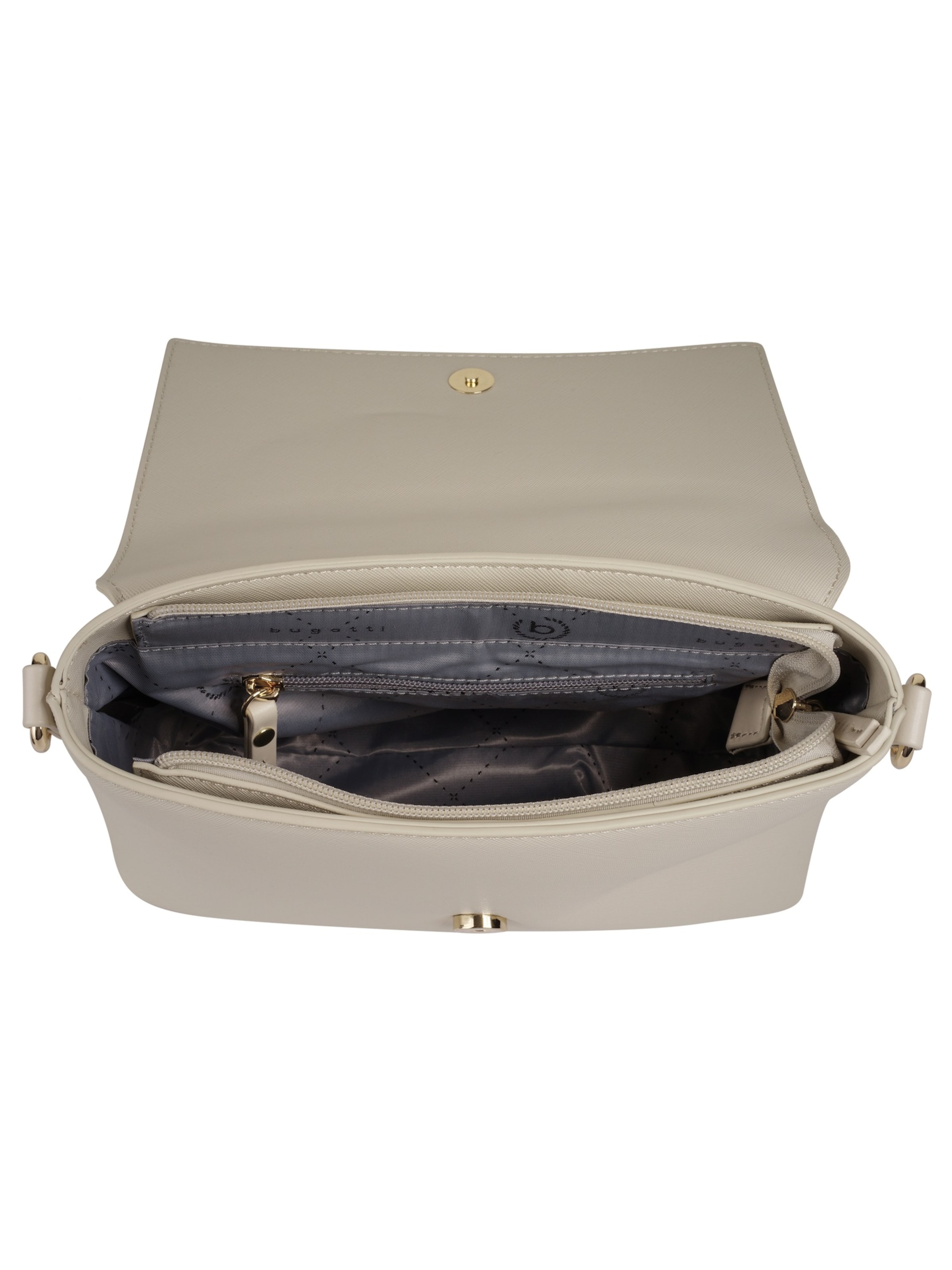 Sac à bandoulière 'ELLA SAFFIANO' bugatti en beige