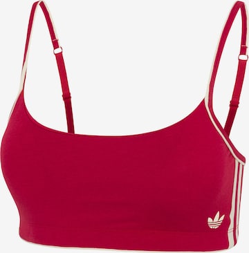 ADIDAS ORIGINALS T-shirt Bra ' Originals Adicolor Comfort Flex Cotton ' in Red: front