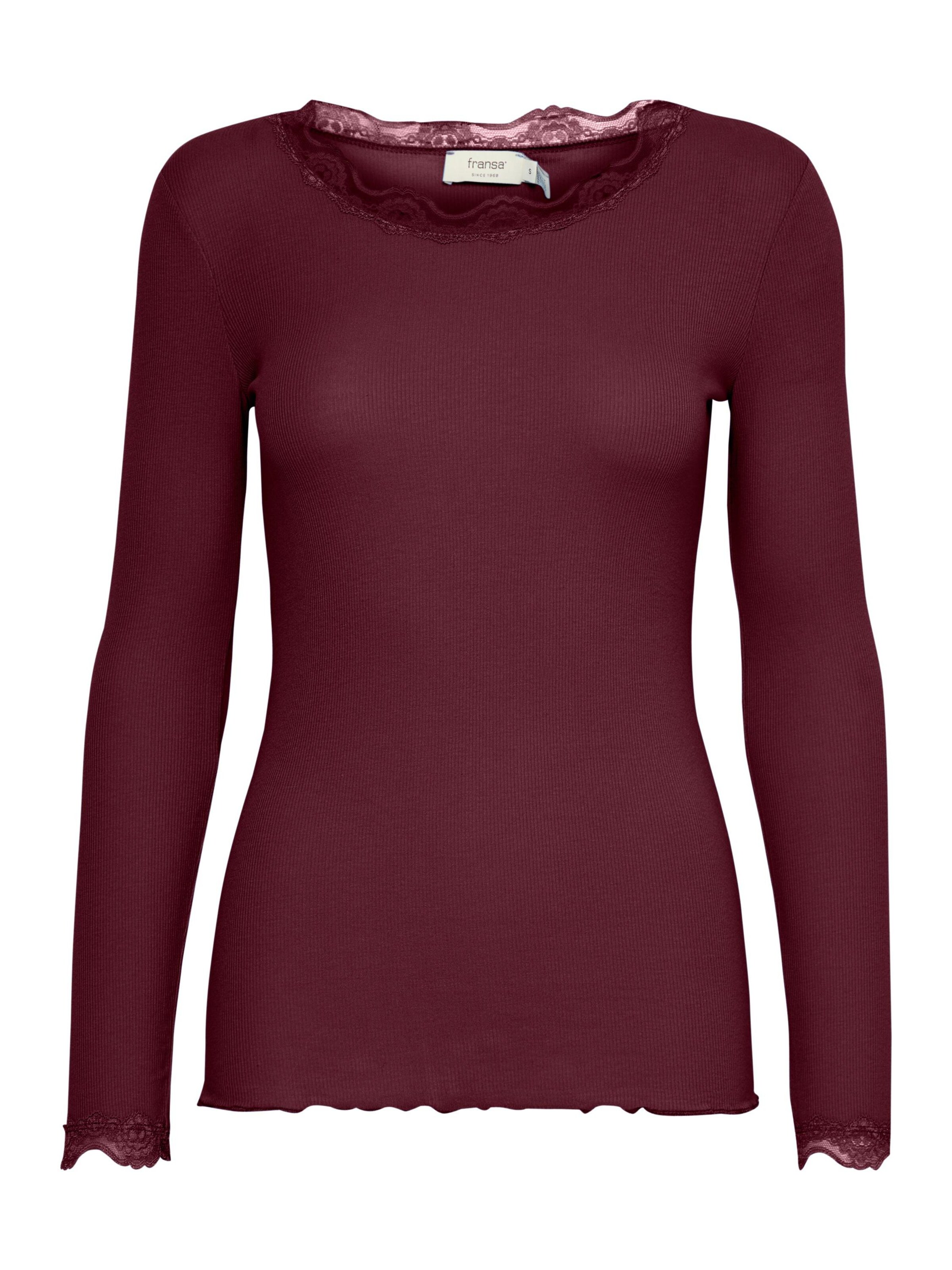 Fransa Shirt 'FRHizamond' in Red: front