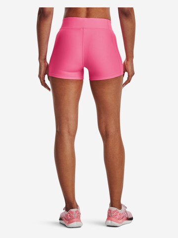 UNDER ARMOUR Skinny Workout Pants in Pink