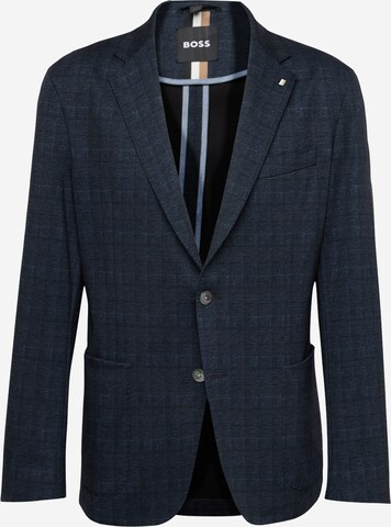 Coupe regular Veste de costume 'Hanry' BOSS en bleu : devant