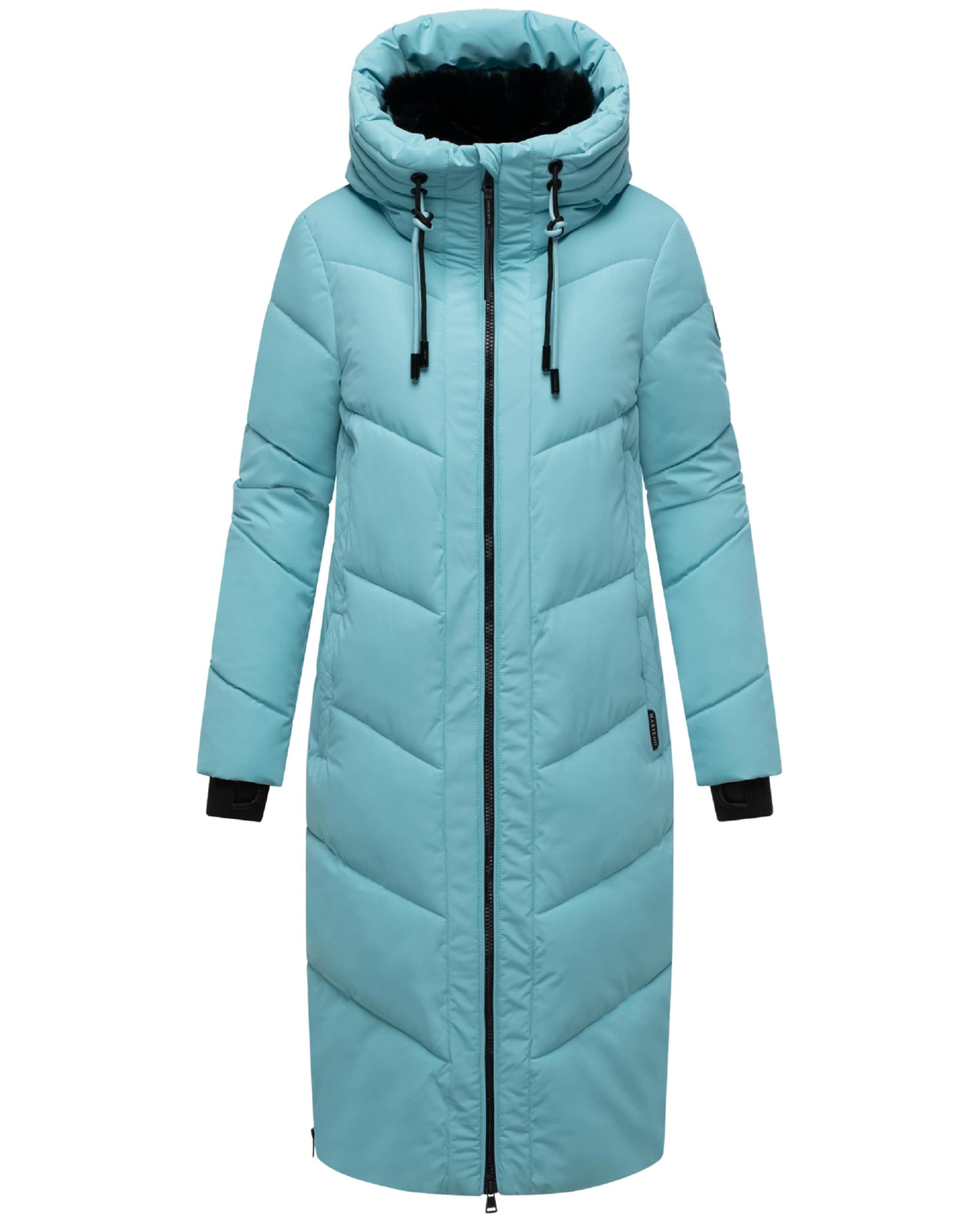 MARIKOO Zimski plašč 'Nadaree XVI' | modra barva: sprednja stran