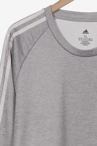 ADIDAS PERFORMANCE Sweatshirt & Zip-Up Hoodie in XL in Grey