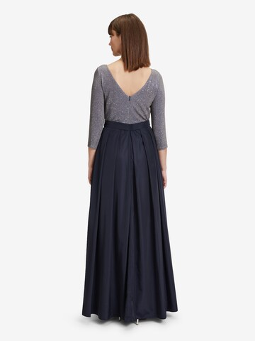 Vera Mont Evening Dress in Blue