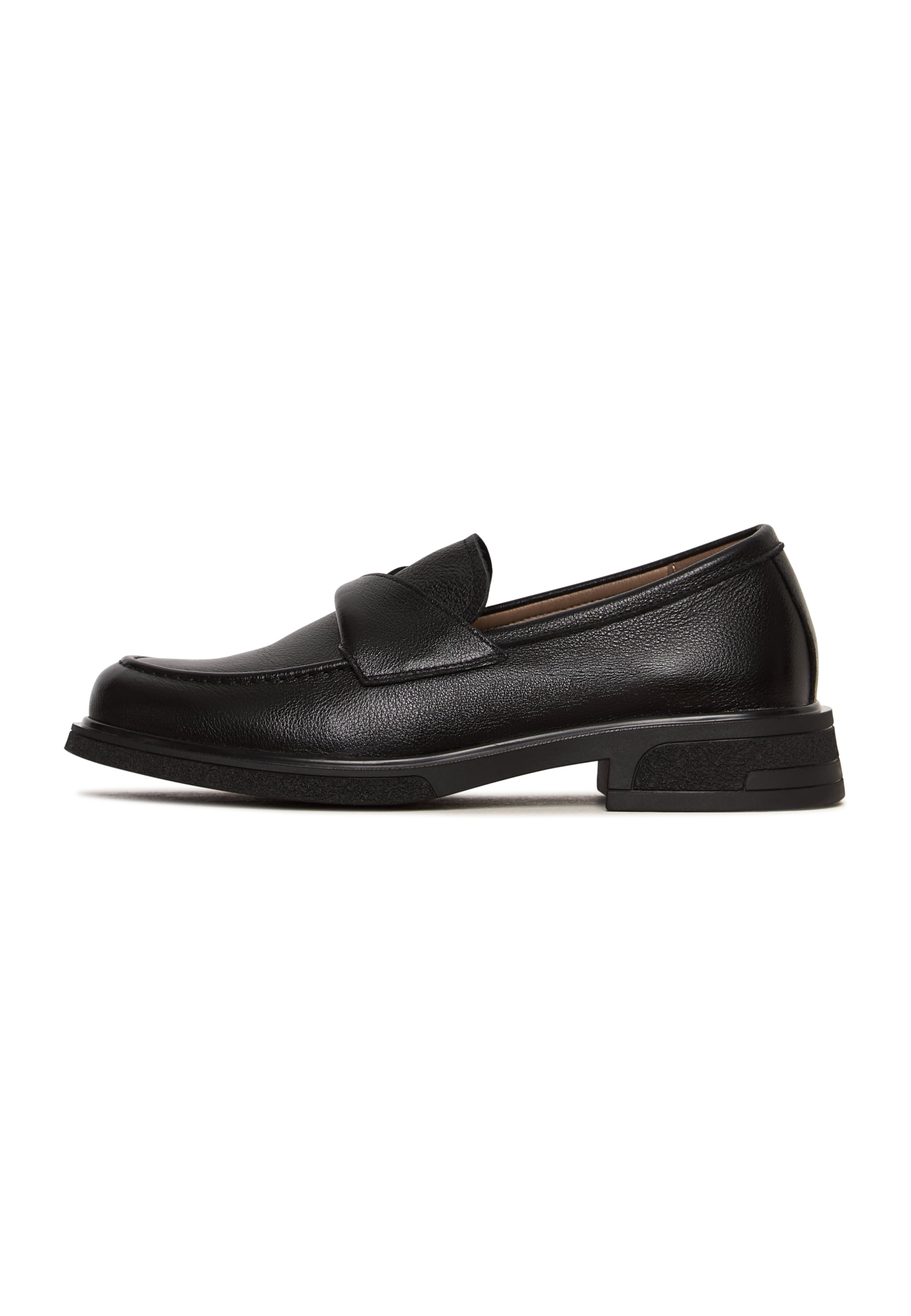 Chaussure basse CESARE GASPARI en noir : devant