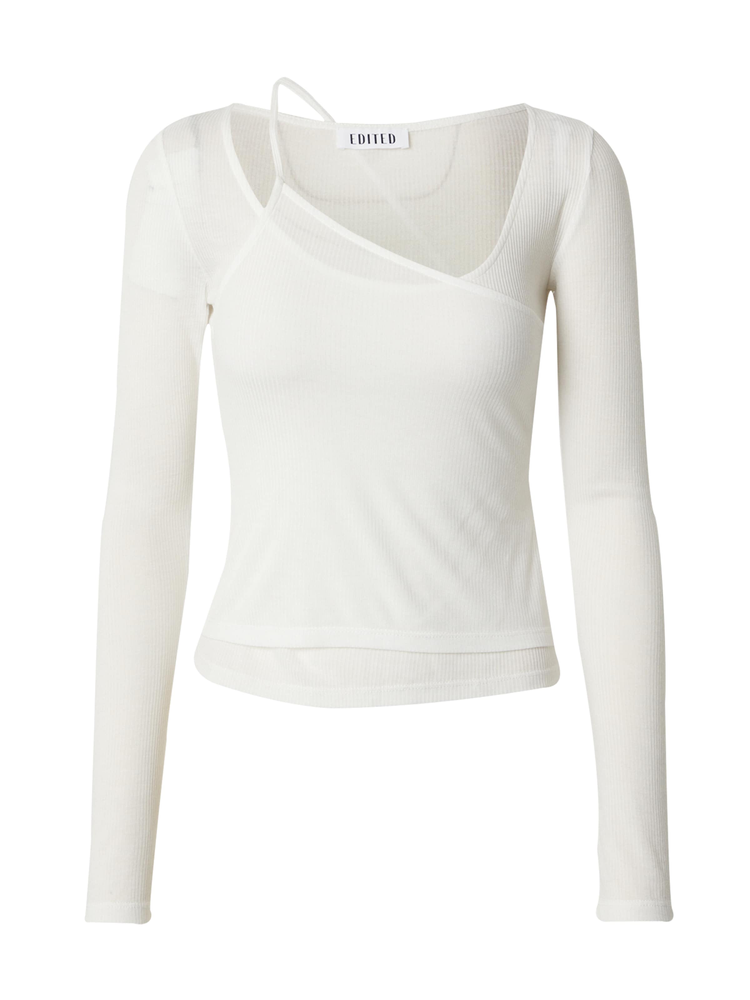 EDITED Μπλουζάκι 'Yasmine' σε λευκό: μπροστά