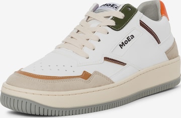 Baskets basses 'Gen1 - All In' MoEa en blanc : devant