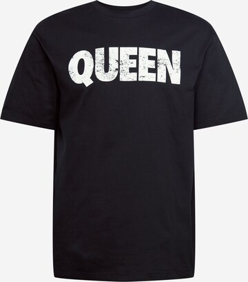 Only & Sons قميص 'QUEEN' بـ أسود: الأمام