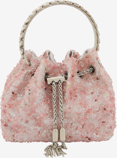 Sutraukiama rankinė iš faina, spalva – rožinė, Prekių apžvalga