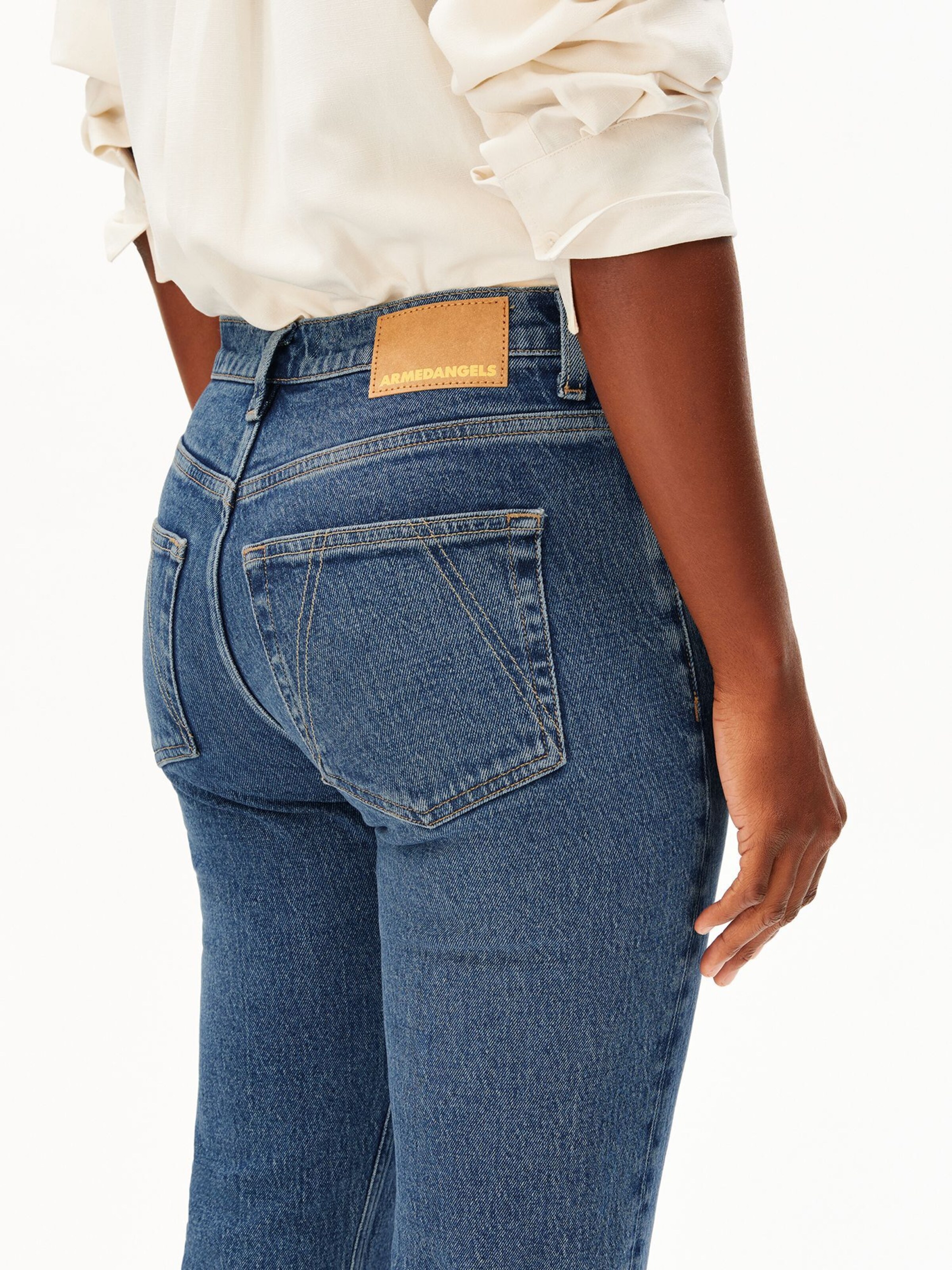 ARMEDANGELS Slimfit Jeans in Blauw: voorkant