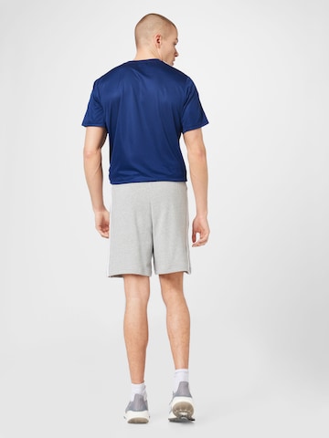 pilka ADIDAS SPORTSWEAR Standartinis Sportinės kelnės 'Essentials French Terry 3-Stripes'