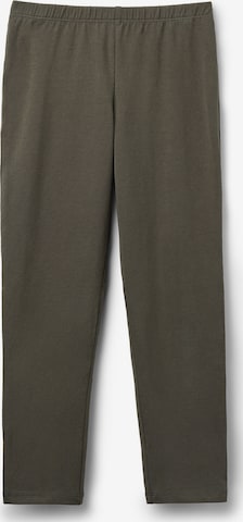 Tezenis Skinny Leggings in Green: front