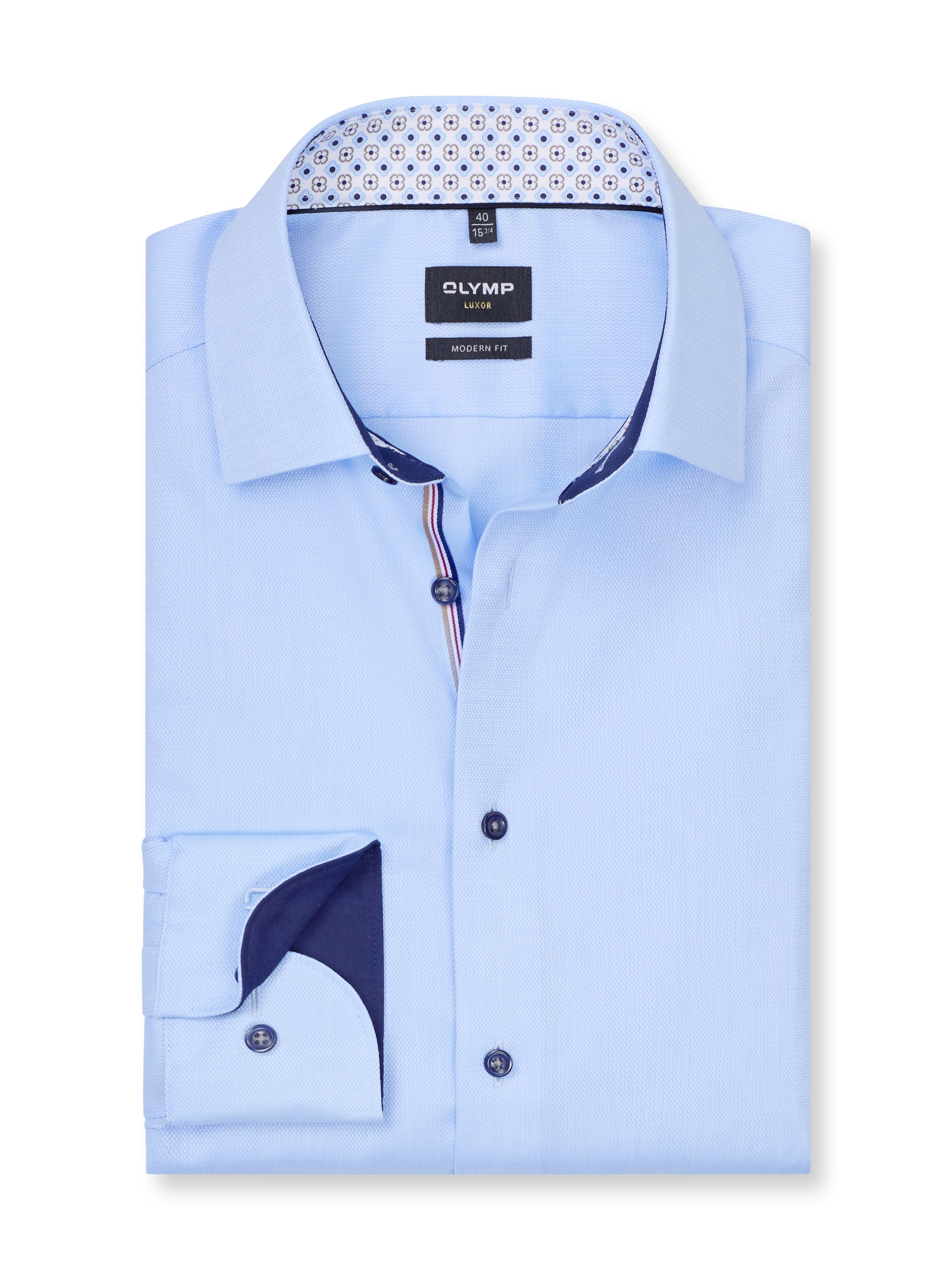 OLYMP Regular Fit Hemd in Blau