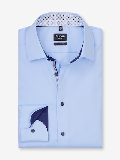 OLYMP Business Shirt in 39 in Blue, Item view