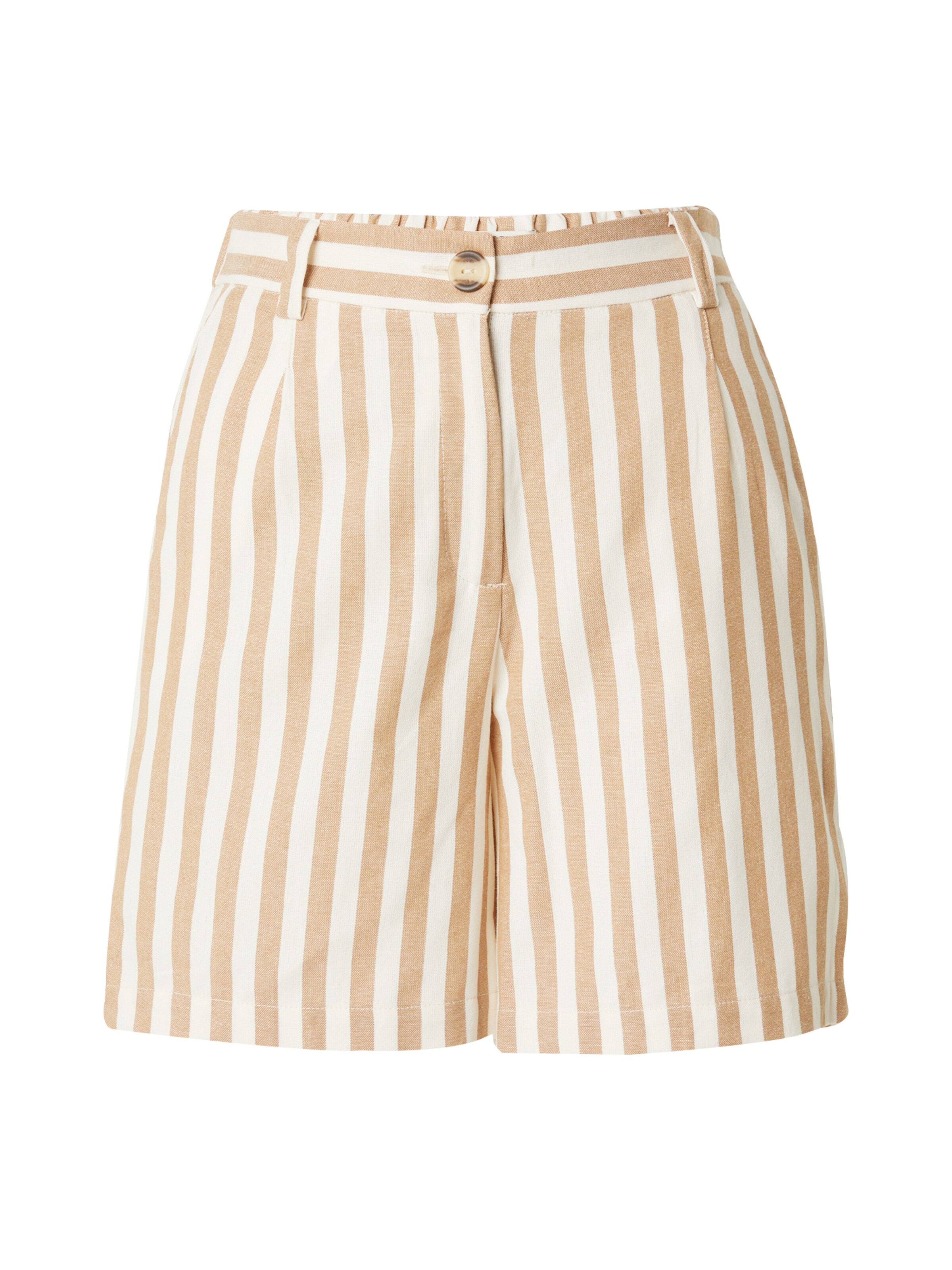 Regular Pantalon à pince GARCIA en beige : devant