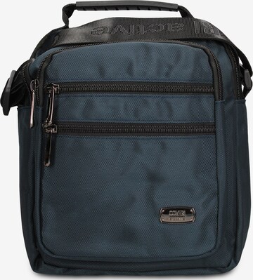 Borsa a tracolla 'Borsa a Tracolla Uomo Coveri Collection Vegan Leather' di Coveri Collection in blu: frontale