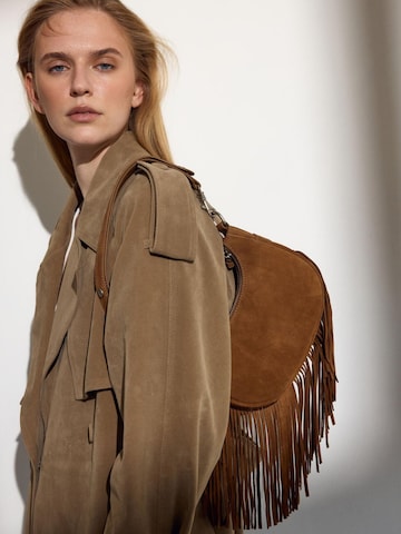 Estro Shoulder bag '99098' in Brown
