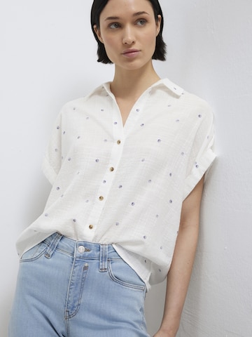 Mavi Blouse in White