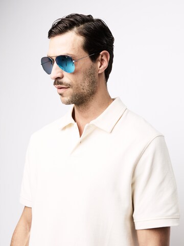 TOP GUN Sunglasses in Silver