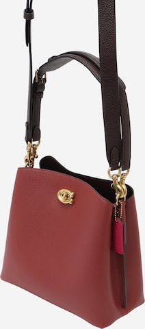 COACH Handbag in Red: front
