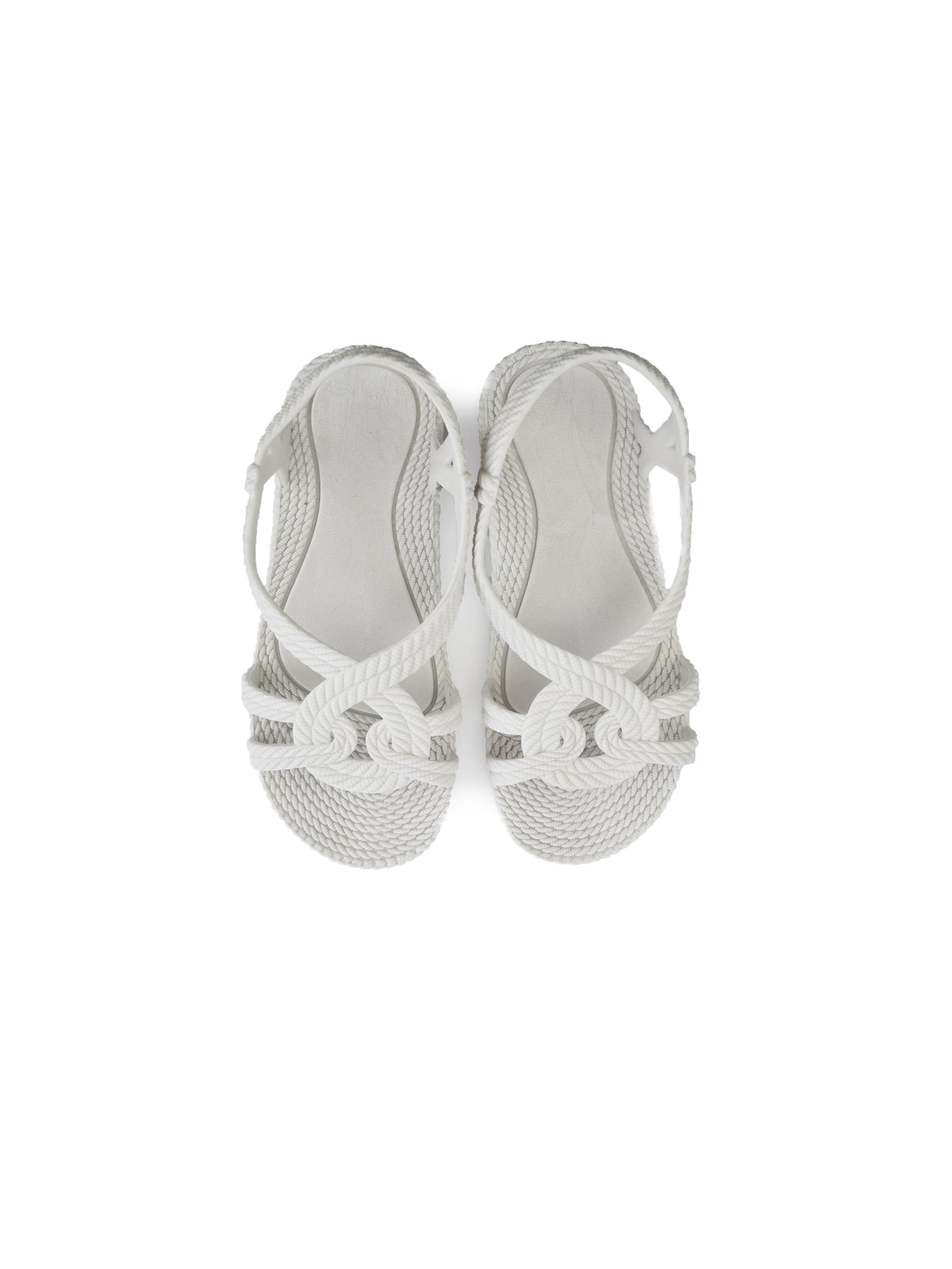 Brasileras - Sandalias 'Esmirna' en blanco