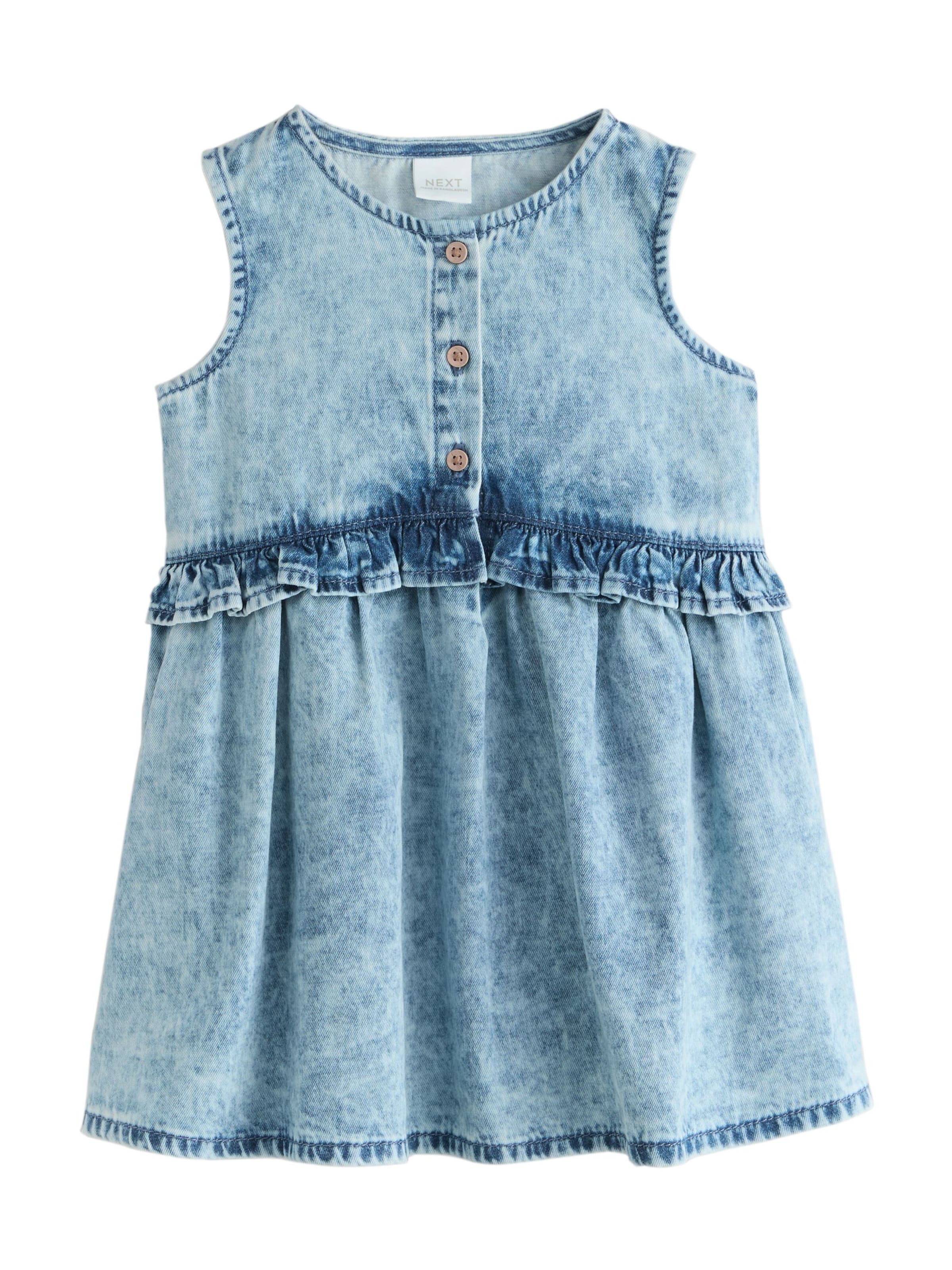 Next Платье в Синий: спереди