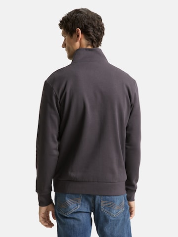 TOM TAILOR Sweat jacket in Grey