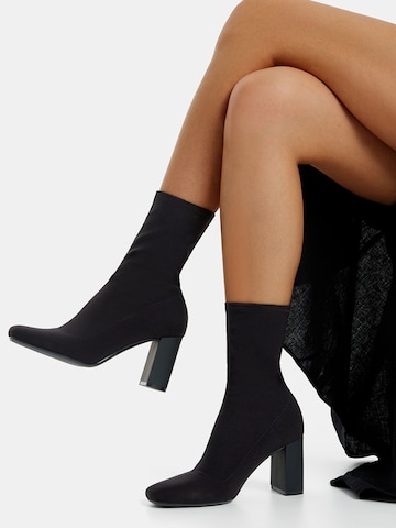 Bottines Bershka en noir