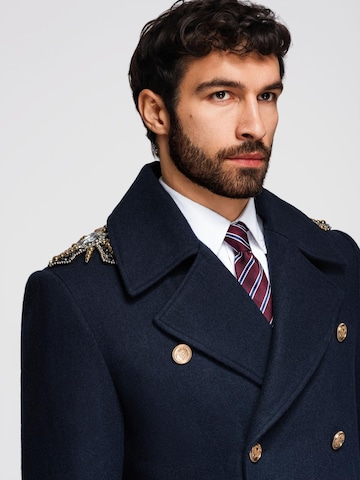 Manteau mi-saison 'Heritage' Ombre en bleu