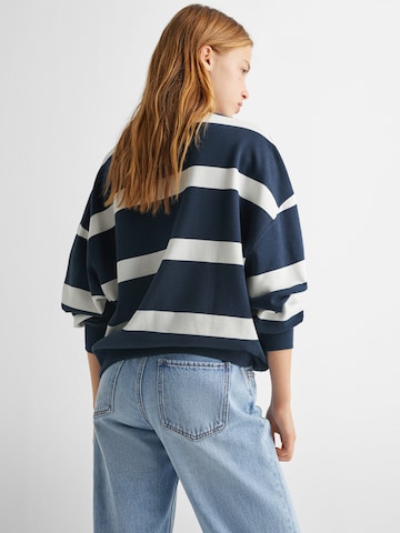 MANGO TEEN Sweatshirt 'Bing' i blå