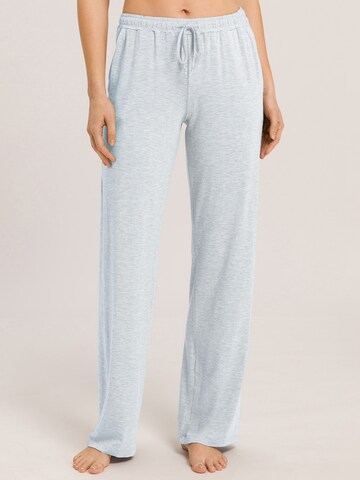 Pantalon de pyjama ' Natural Elegance ' Hanro en bleu : devant