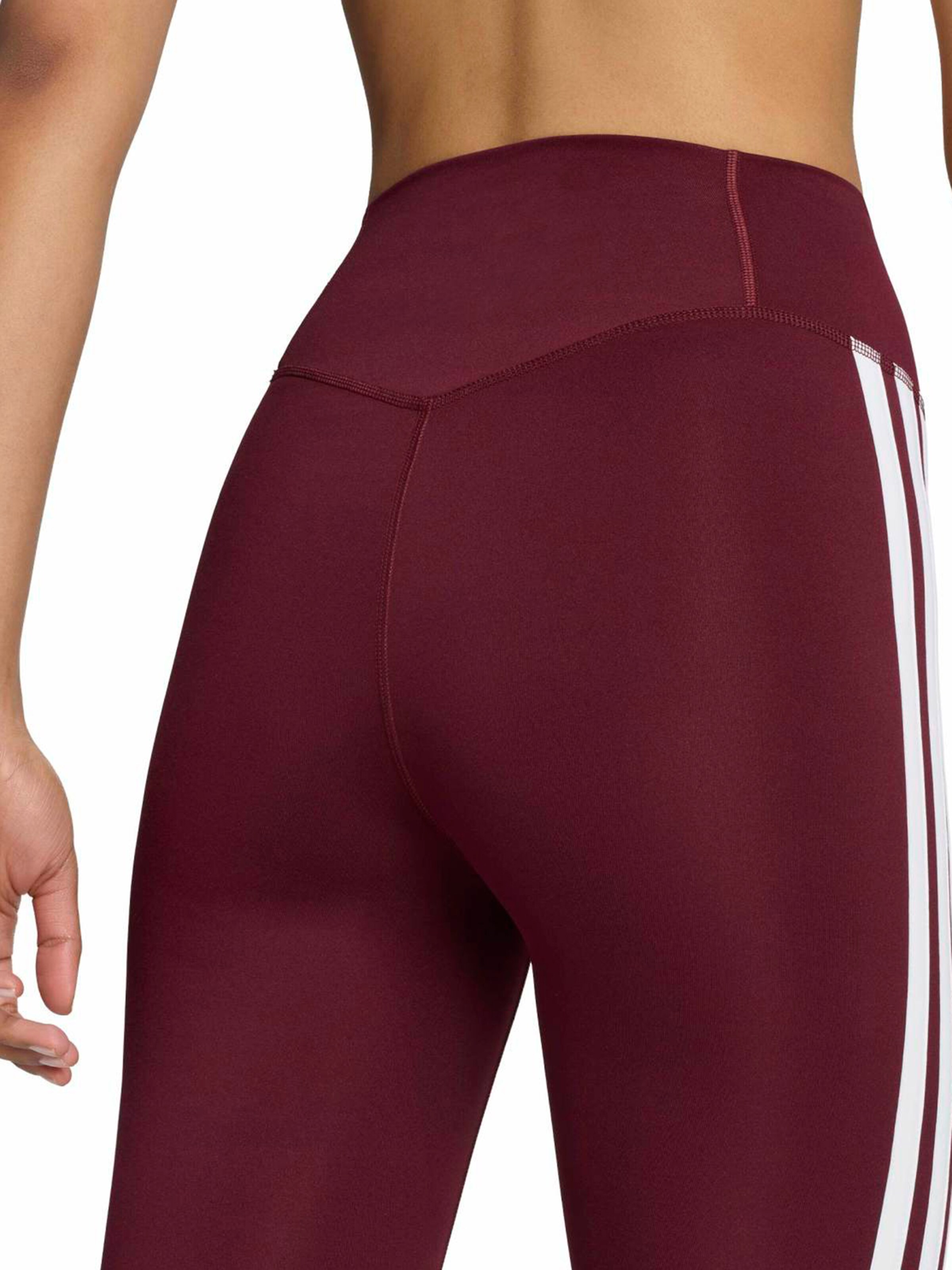 ADIDAS PERFORMANCE Skinny Παντελόνι φόρμας 'OPT ESS' σε κόκκινο