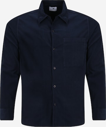 NN07 - Regular Fit Camisa 'Julio' em azul: frente