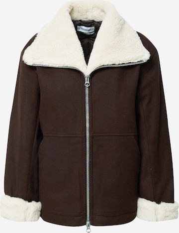 WEEKDAY Between-Season Jacket in Brown: front