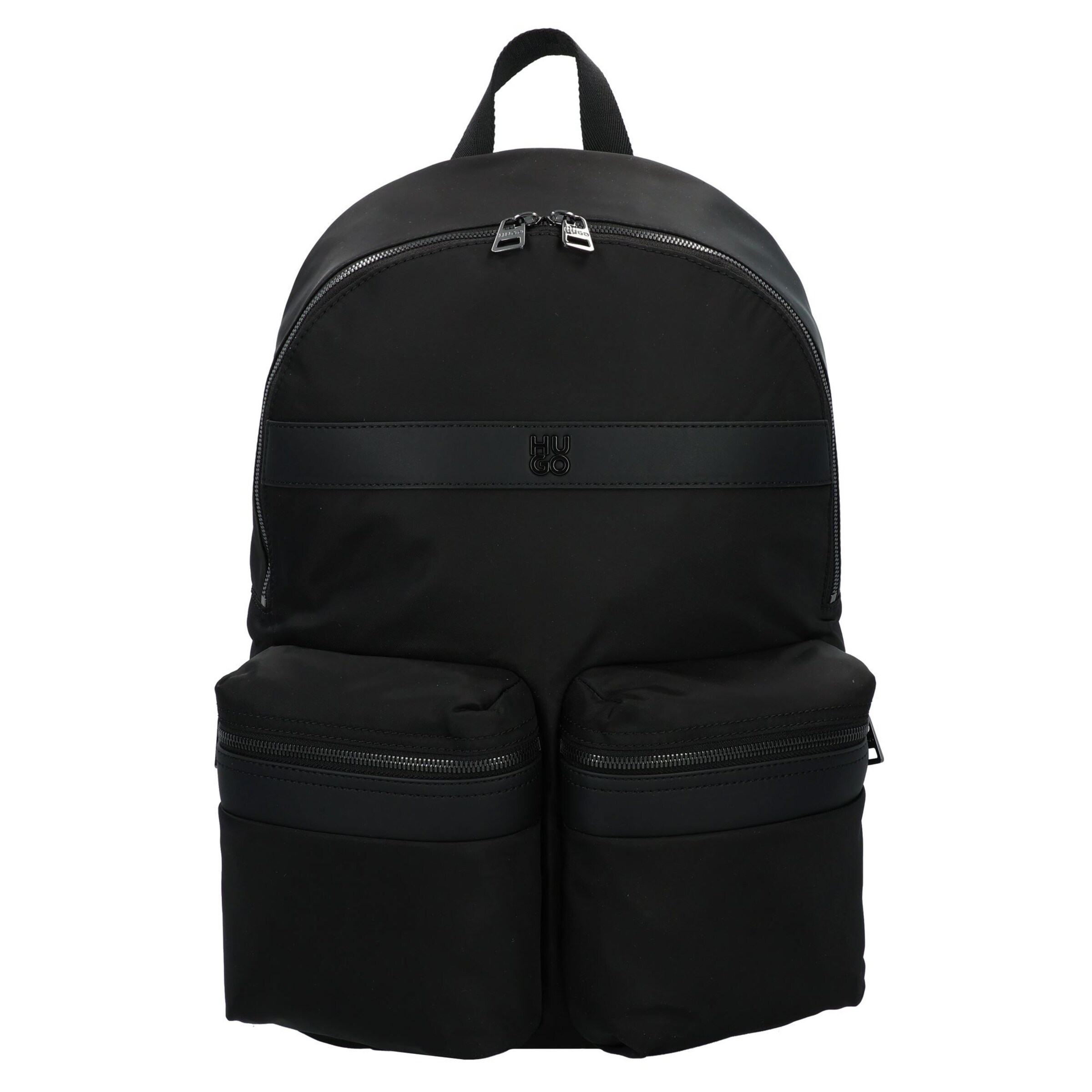 HUGO Rucksack 'Quantic' in Schwarz: Vorderseite