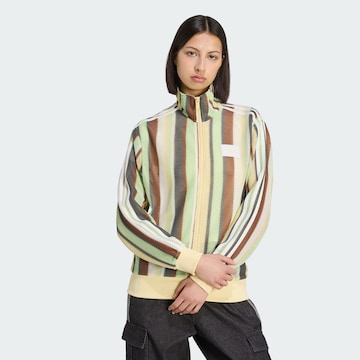 Cardigan 'Firebird' ADIDAS ORIGINALS en jaune : devant