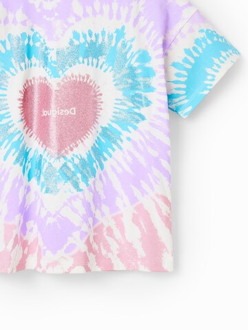 Desigual T-shirt 'Hippie' i vit