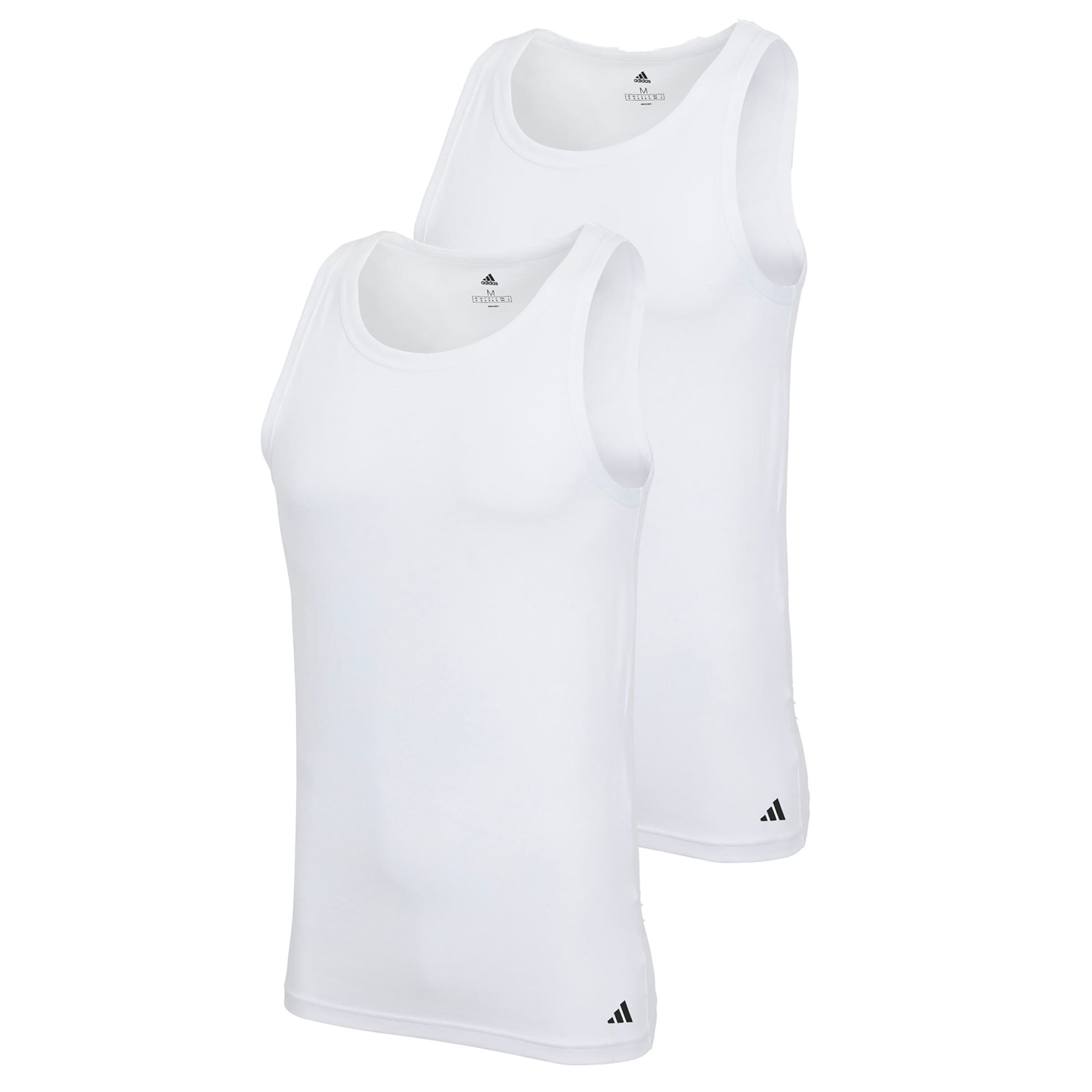 Maillot de corps ADIDAS SPORTSWEAR en blanc : devant