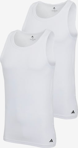 Maillot de corps ADIDAS SPORTSWEAR en blanc : devant